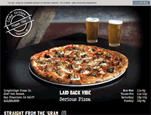 Tablet Screenshot of longbridgepizza.com